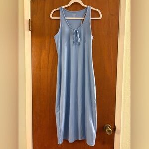 Wild Fable Periwinkle Blue Midi Dress Size Large Worn Once